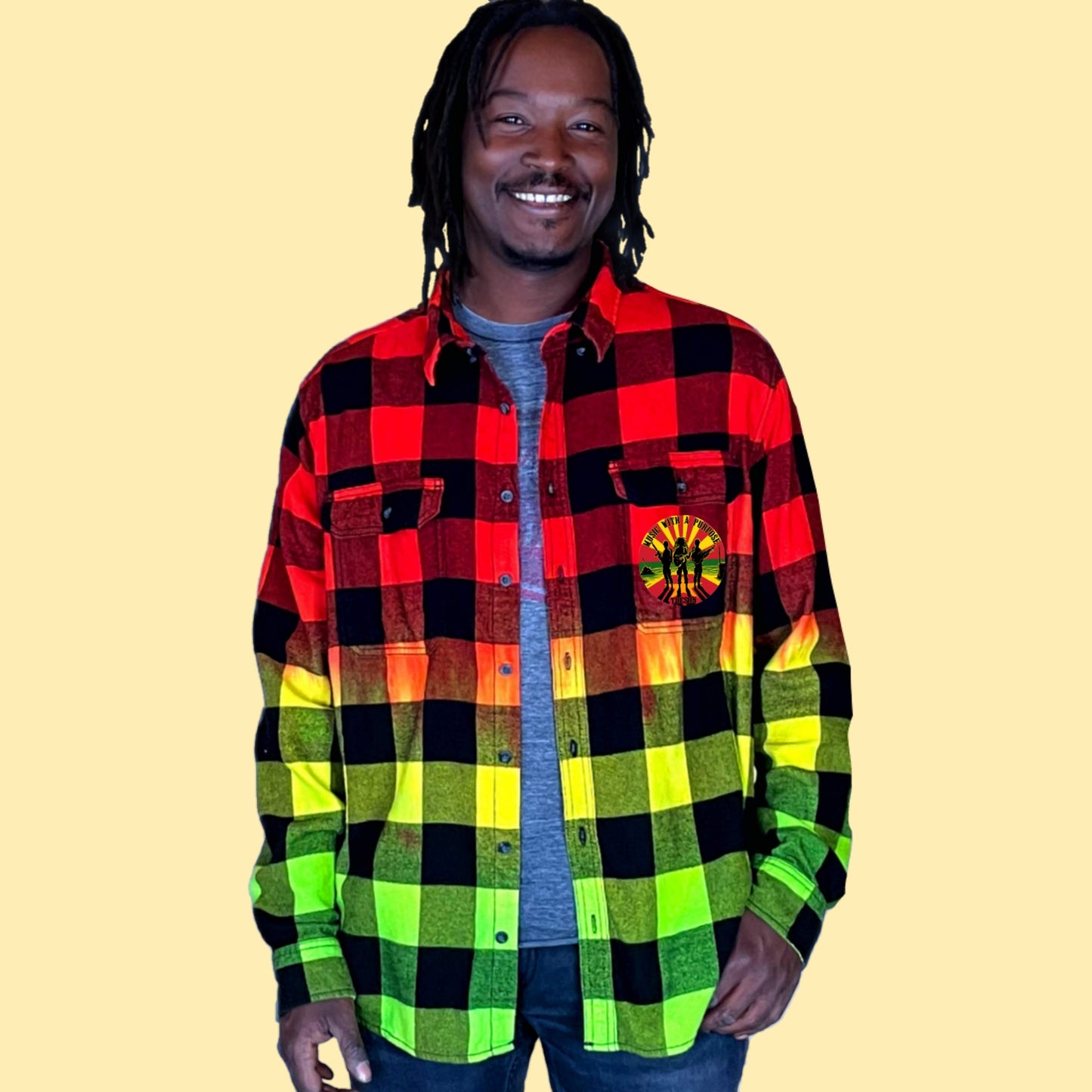 Music with a Purpose | Rasta Flannel