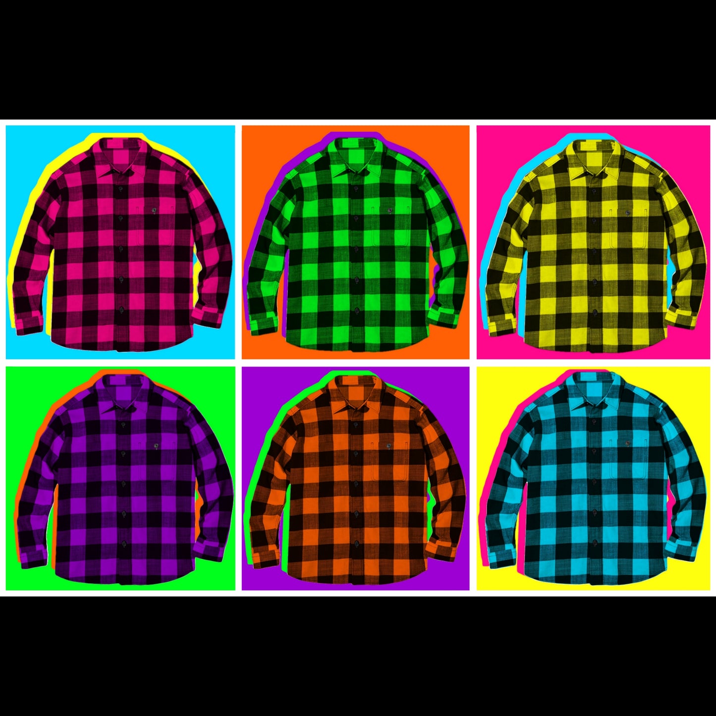 Men's Lumberjack Flannel - Custom Buffalo Plaid Shirt