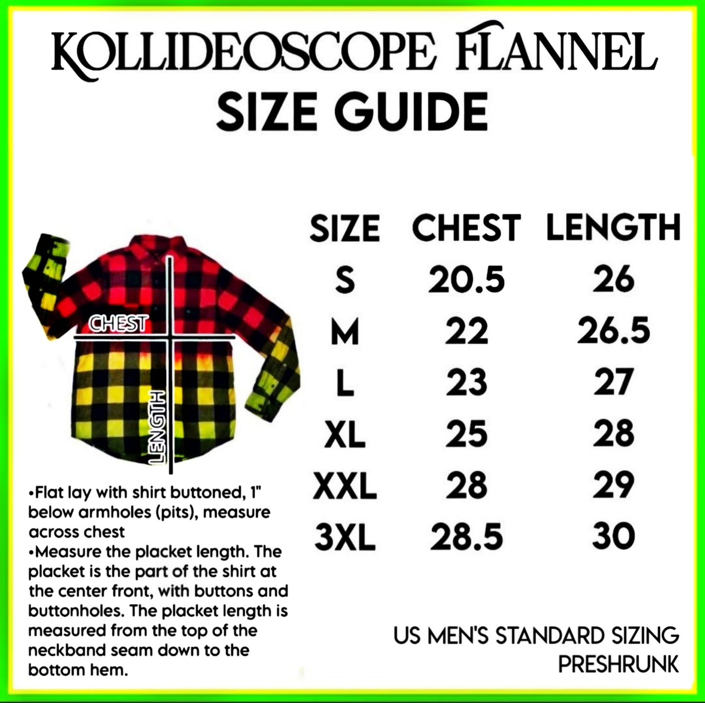 Men's Lumberjack Flannel - Custom Buffalo Plaid Shirt