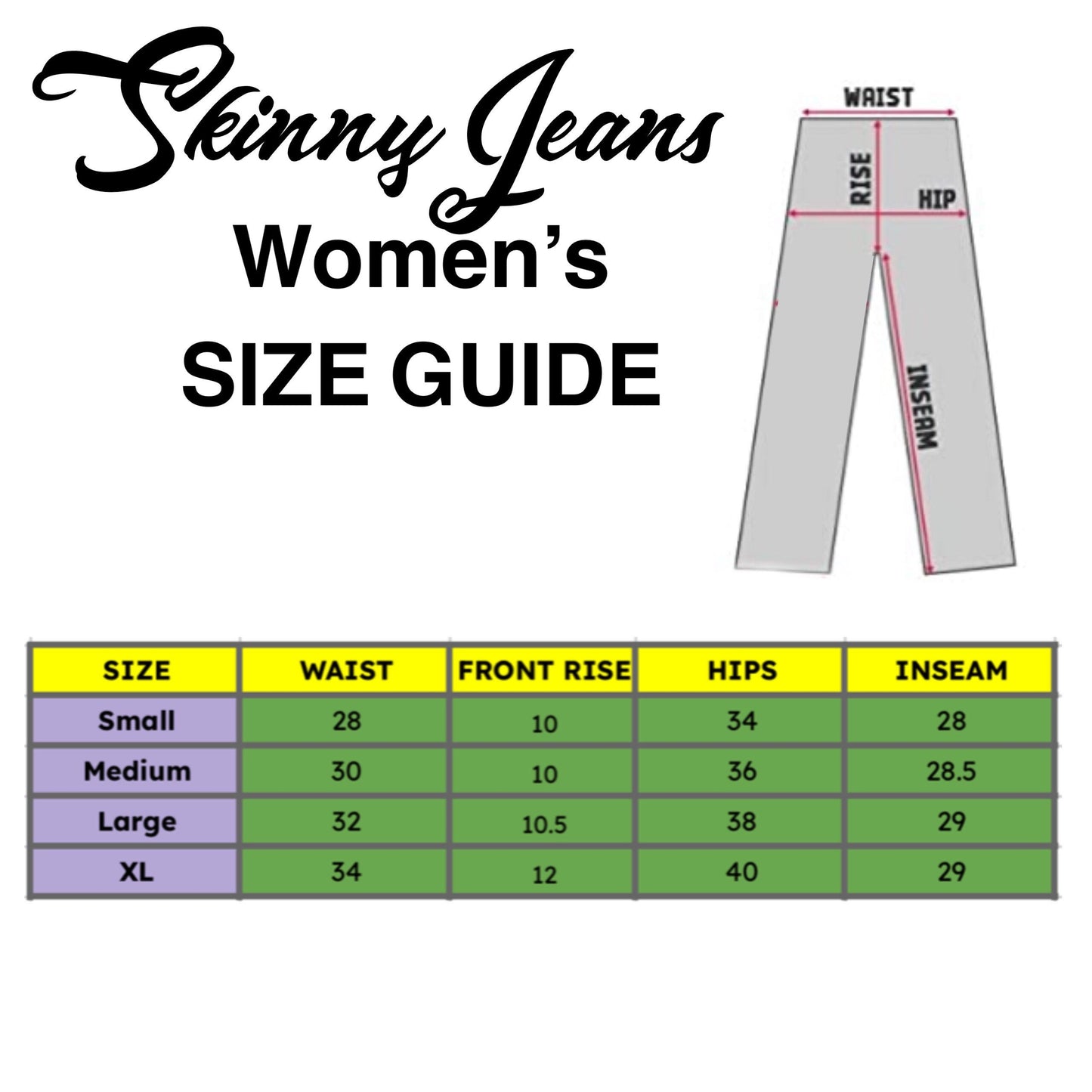 Tie Dye Jeans - Custom Rasta Color Fuse Skinny Fit Pants