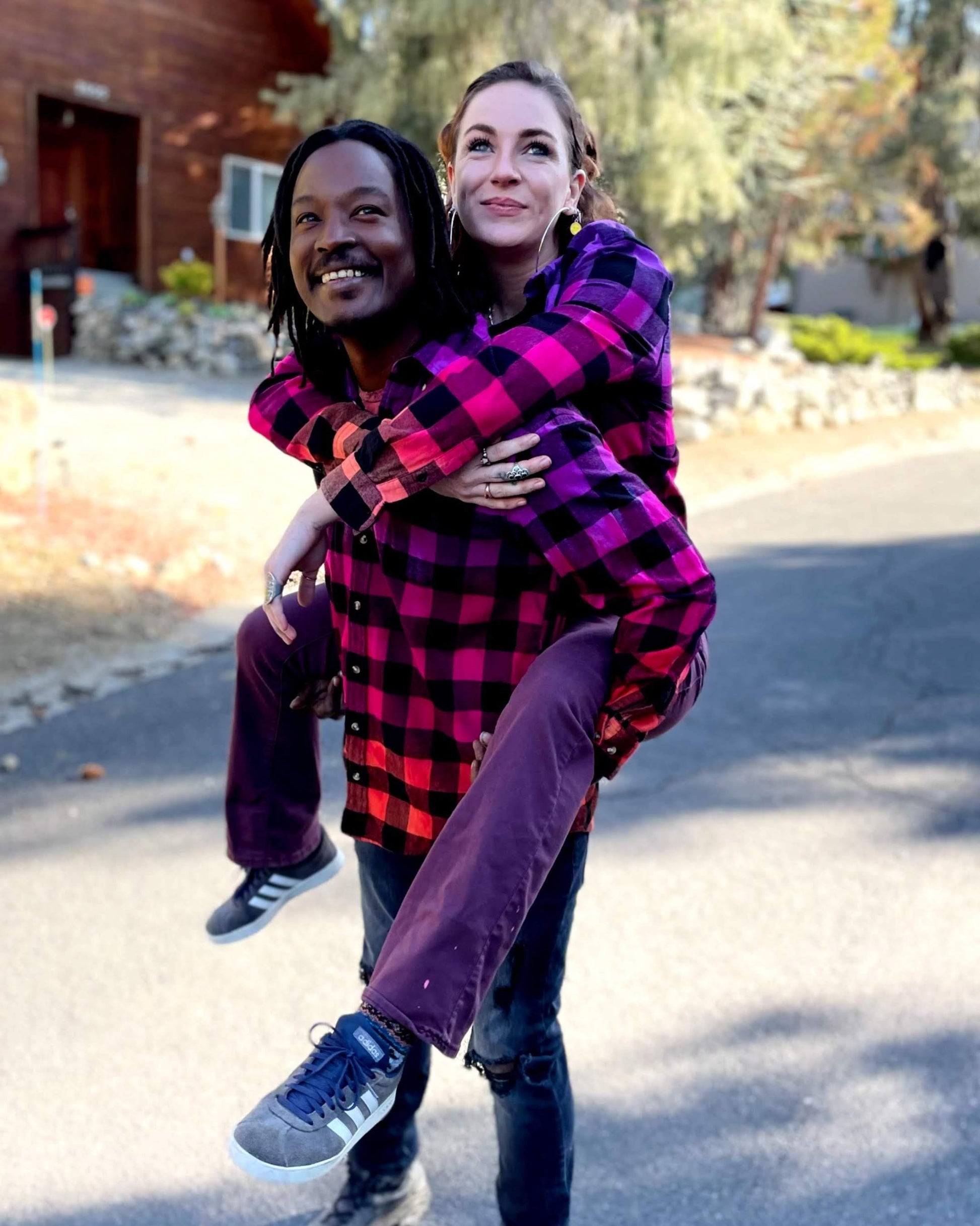 Mens Purple Flannel Shirt
Hot Pink Buffalo Plaid Shirt for Men
Orange Lumberjack Flannel for Men