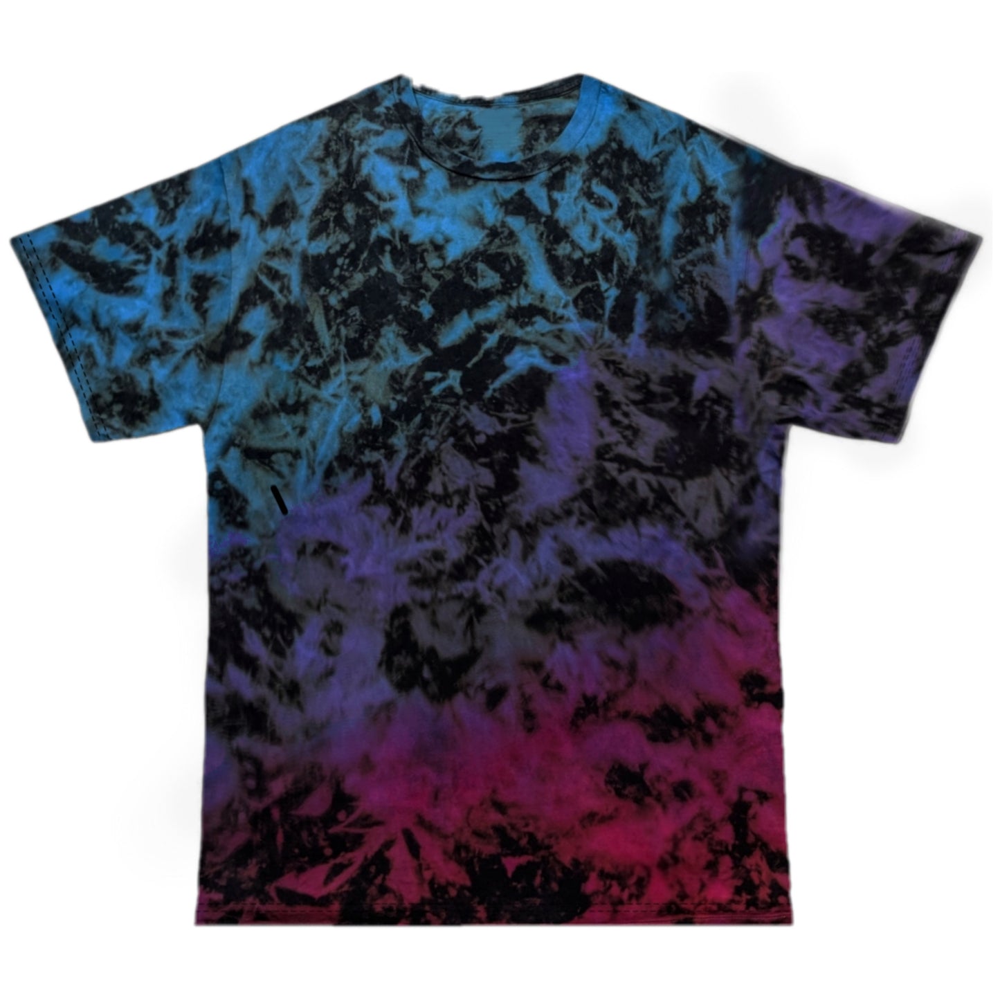 Blackout Galaxy Tee - Custom Black Tie Dye T Shirt