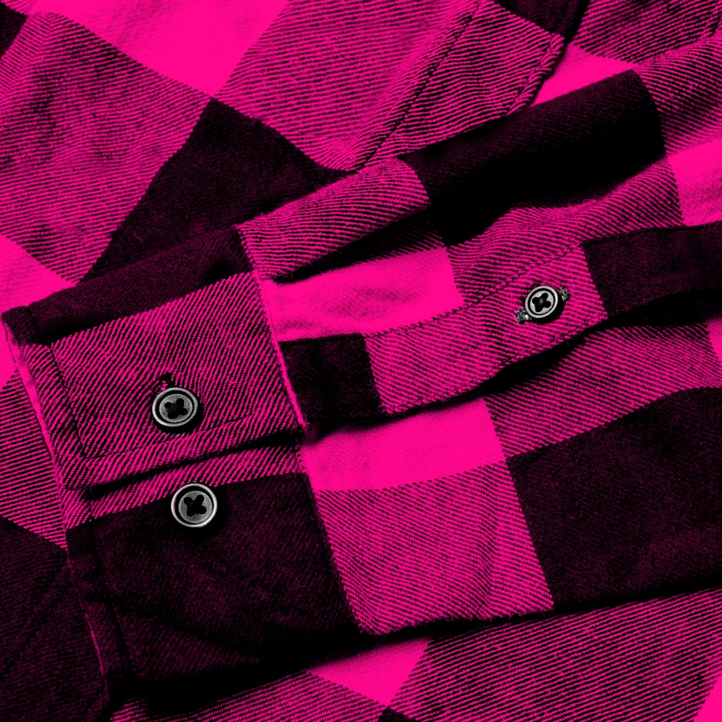 Men's Hot Pink Lumberjack Flannel - Fuchsia Buffalo Plaid Shirt